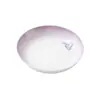 Bandeja de Cerámica Morada Degradada con Mariposas Pintadas a Mano de las Dinastías Tang y Song, Accesorios para Juegos de Té, Plato para Bocadillos de Té del Hogar, Plato para Frutas, Plato de Cerámica para Té Seco