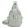 Mochila Leve para Exterior Unissex Nova Esportiva de Montaria Bolsa de Peito Versátil para o Dia a Dia Ombro Mochila Multifuncional