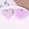 Patche Retro Francês Colorido com Flocagem Grande em Formato de Coração DIY Para Headwear Acessórios de Cabelo Prendedor de Cabelo Material para Artesanato Atacado