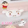 Muñeca de Peluche Blanca de Dibujos Animados Pequeña Colgante de Peluche Colgante para Bolso Ropa Broche Llavero DIY
