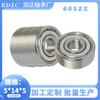 En stock 605ZZ bola de ranura profunda alta velocidad polea para puerta y ventana herraje rodamiento para motor rodamiento miniatura