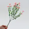 Flores Artificiais Amazon Flor de Macieira Eucalipto Planta Verde Decoração Vasos Ornamentos Parede de Jardim Casa Pastoral Flores Falsas