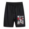 Comércio Exterior Novo Demon Slayer Lâmina Exterminadora de Fantasmas Calças de Praia Periférico de Animação Shorts Masculinos e Femininos Calças de Cinco Pontos