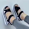 AliExpress 2026 Nuevos Zapatos de Mujer de Comercio Exterior: Sandalias Planas de Suela Gruesa Boca de Pez para Mujer, Sandalias de Playa de Una Tira, Talla 43