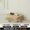Armário de Armazenamento Simples de Madeira Maciça para Mesa Gaveta Tipo Organizador Multicamadas Caixa para Sala de Estar Entrada Pequeno Armário de Armazenamento Combinação Armário para Janela de Canto