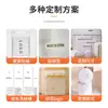 Bolsa de lavandería con cremallera de una sola pieza, hecha a medida, para empaque Oppo, con logo impreso para lavandería de hotel, venta al por mayor personalizada