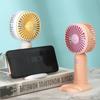 Nuevo Ventilador Portátil de Verano para Viajes al Aire Libre, Pequeño, con Base, Carga USB, Ventilador de Mano Portátil