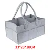 Bolsa de Fraldas de Feltro Transfronteiriça em Estoque Bolsa de Fraldas Grossa para Mamãe Bolsa para Guardar Brinquedos Diversos Bolsa de Fraldas Portátil