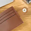 Comércio Exterior Moda Masculina Carteira Curta Fecho de Sucção Carteira Macia Couro Aberta Carteira de Negócios Porta Cartão Bancário Venda por Atacado