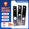 Cerradura de puerta inteligente con impresión de pantalla de hotel, panel de vidrio templado, reconocimiento facial, panel de desbloqueo de huellas dactilares, compatible con producción de muestra
