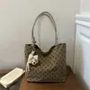 Bolso tote de lunares de estilo coreano para mujer 2026, nuevo bolso de hombro para mujer, bolso de axila, bolsa de gran capacidad