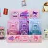 Novedad Cultural y Creativa Dibujos Animados Sanrio Maleta de Simulación Borradores con Forma, Limpiables, una Caja de 12 Piezas, al por Mayor