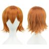 Pelo Falso Mao Niang Rizado Hacia Atrás Peluca de Cabello Universal Cos Cabello Corto Cabello de Estudiante Colorido Cabello Universal Peluca de Anime para Cosplay