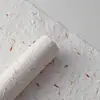 Producto Nuevo Otoño e InviernoRamo de Flores de Papel de Paja Hecho a Mano Vintage Papel de Envoltura Papel Triturado Rosa Envoltura Floral DIY