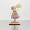 Transfronteiriço em estoque Enfeites de Mesa de Páscoa Coelhinho Ovos Decoração de Atmosfera Festiva Presentes de Páscoa