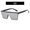 Gafas de sol cuadradas para niños 2023, nuevo modelo de gafas de sol de moda, gafas de sol de pasarela con personalidad de hip-hop, forma cóncava