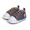 Zapatos nuevos de comercio exterior para bebé, zapatos clásicos de lona, zapatos coreanos de moda con patrón de estrella, zapatos para niño pequeño, zapatos para bebé