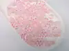 Contas de esmalte colorido cor de orquídea lírio acessórios para roupas 2024 novo pulseira contas de vidro material diy feito à mão
