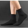 Calcetines para hombre calcetines para hombre de negocios calcetines de verano deportivos desodorantes que absorben el sudor calcetines clásicos de color sólido negro, blanco y gris para hombre
