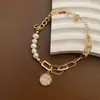 Pulseras Clásicas de Moda con Círculos Grandes para Mujer, Pulseras Retro de Alta Gama, Pulseras Únicas Exageradas y Diversas al por Mayor
