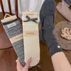 Calcetines de mujer hasta la pantorrilla estilo ballet, calcetines de algodón para primavera y otoño, estilo coreano y japonés, color liso, encaje, moño coqueto, calcetines apilados