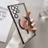 Adecuado para Samsung A57 Funda Magnética Galvanizada A37 Transparente A17 Cobertura Total A07 Anticaídas A56 Funda Protectora A36