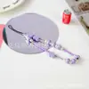 Lanyard para Teléfono Móvil DIY Rueda Corazón Pequeño Fresco Colorido Corazón de Durazno Cadena Colgante de Celular con Cuentas Accesorios Colgante para Bolso de Mujer