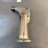 Encendedor de Boquilla Larga de Fuego Directo, Soplete de Soldadura de Alta Temperatura Inflable Creativo para Cigarro, Pistola de Aerosol Encendedor de Cigarrillos, Encendedor de Gas a Prueba de Viento