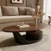Mesa de café usada de madera maciza Wind, estilo Wabi-Sabi, francesa recuperada, para sala de estar, apartamento pequeño, sensación Bauhaus, mesa de té, escritorio