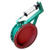 Válvula Mariposa de Ventilación Turbina Manual Acero Inoxidable Boca Redonda Brida Dn500 Amortiguador Eléctrico Acero al Carbono Válvula de Compuerta Neumática