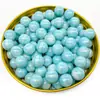 Cuentas de Vidrio con Transferencia Teñidas con Agua y Polvo Dorado de 10 mm Cuentas Sueltas para Pulseras, Collares, Aretes Hechos a Mano, Accesorios de Joyería