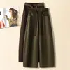 Pantalones casuales de pierna ancha ajustados para mujer, nueva colección otoño 2026, de cintura alta, adelgazantes, con caída fluida, versátiles pantalones de traje de cintura alta