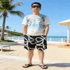Suministro Directo de Fábrica de Pantalones Cortos de Playa de Seda Imitación + Pantalones Cortos Casuales de Trabajo para Hombre + Pantalones Cortos de Seda de Hielo Frescos y de Secado Rápido para Uso en Casa y al Aire Libre
