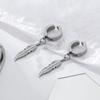 Personalidad Masculina Sin Agujeros en las Orejas Pinzas para Orejas Sentido Avanzado Masculino de Nicho Tendencia Masculina Sin Perforación Pinzas para Orejas Individuales Pendientes para Chicos