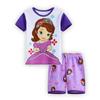 Ropa de Casa de Estilo para Niñas de Manga Corta Nueva Ropa para Niños Traje de Verano Ropa para Aire Acondicionado Pijama de Dibujos Animados K090