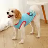 Ropa Nueva de Verano Transfronteriza Chaleco Transpirable Cómodo de Algodón Puro para Perro Chaleco Ropa para Mascotas Camiseta Estampada