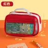 Estuche para lápices para niña, estilo japonés, de gran valor, tamaño pequeño, vintage, para estudiantes de secundaria, masculino