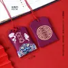 Saquinho Amuleto Estilo Chinês, Saquinho de Incenso Estilo Antigo, Enfeite para Pendurar no Carro, Acessório Retrô, Item de Bênção de Ponto Turístico, Saquinho de Artemísia com Padrão de Nuvens Tradicional