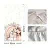 Temu Amazon Xiyin Suministro Exclusivo Transfronterizo de Funda Decorativa de Puerta de Habitación Elástica de una Pieza, Funda de Puerta Estilo Arcoíris Fácil de Instalar