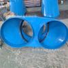 Minería Hierro Divisor de Aire Tres Vías Mina de Carbón Conducto de Aire de Doble Viento Dispositivo de Conmutación Automática Dispositivo Antirretorno de Conducto de Aire