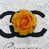 Cabeças de rosa artificiais para arranjos florais de casamento, decoração de parede de fundo, materiais florais, guirlandas, floreiras, rosas chá atacado, flores artificiais