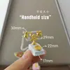 Fábrica Honghao Suministra Directamente Escenas de Maquetas de Juguete en Miniatura, Accesorios para Casas de Muñecas, Teléfono Fijo Retro Mini B142