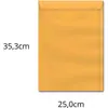 Envelope de saco (ouro) 250X353 80g. Ko 35 - Caixa com 250 Unidades