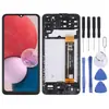 Montagem LCD touch original com moldura para Samsung para Galaxy A13 4G SM-A