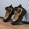 Zapatos para Hombre talla extra Combinan con todo Montañismo Antideslizantes Resistentes al Desgaste Exteriores Casuales Modernos Zapatos de Primavera Estilo Coreano Otoño Ligeros Zapatos Torre
