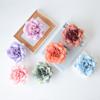 Cabeça de flor de rosa selvagem flor artificial flor de seda flor falsa estilo europeu retro outono faça você mesmo flor de casamento artesanal parede