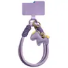 Colgante de Pony de Año Nuevo Funda de Teléfono de Algodón Correa Llavero de Muñeca Bolsa Correa Anti-Pérdida Correa Portátil Resistente