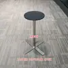 Base de soporte para mesa de centro apartamento estante de mesita de noche pata mesa trípode mármol lateral placa de roca soporte de ángulo pequeño piso