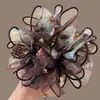 Scrunchie de renda estilo coreano para mulheres, elástico de rabo de cavalo de alta qualidade, alta elasticidade e faixa de cabelo durável