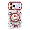 Funda de Teléfono Linda con Temática de Gato para Apple 17 Pro Max, Mate 60, 15 Nuevo Modelo para Mujer, 14 con Soporte Giratorio, 13